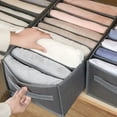 thumbnail image 4 of Closets Clothes Organizer Pants Jeans Storage Box Cabinet Organizer Drawers Underwear Socks T-Shirt Wardrobe Storage Organizers, 4 of 9