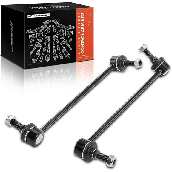 A-Premium 2Pcs Front Sway Bar Link Stabilizer Link Kit Compatible with Mercedes-Benz C250 2010-2015, C350 2008-2015, E350 2010-2014