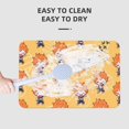 thumbnail image 7 of Cartoon Haikyu!! Diatomaceous Mat Rubber Anti Slip Floor Mat Diatom Mud Doormat Super Absorbent Bath Mat Rug 15.7x23.6in, 7 of 7
