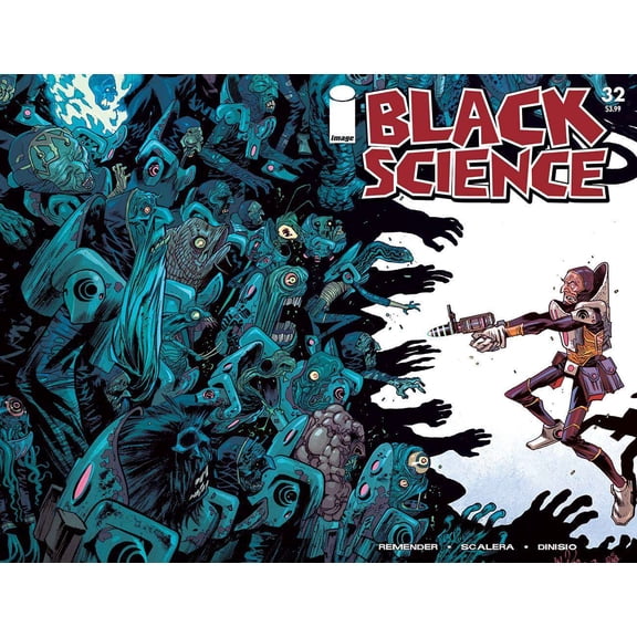Black Science #32C VF ; Image Comic Book