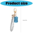 thumbnail image 5 of Clip On Lip Gloss Cover Keychain Travel Friendly For Lip Balm Easy Installation, 5 of 14