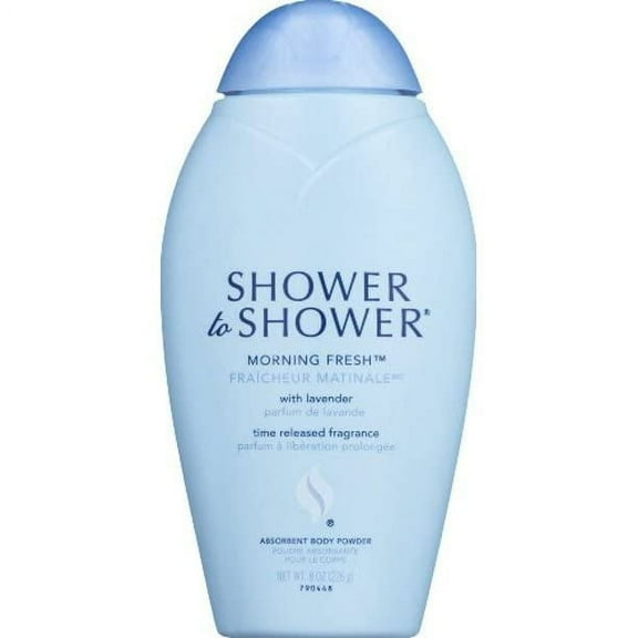 Shower to Shower Absorbent Body Powder Morning Fresh - 13 oz, Pack of 5 13 Ounce (Pack of 5)