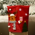 thumbnail image 4 of Bearachild Funda de silla de decoración de Navidad, funda de de comedor, calcomanía de Hotel para el hogar, accesorios para el hogar a prueba de Kits de decoración para fiestas Patrón de ciervo Bearachild HA069924-03, 4 of 6
