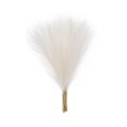 thumbnail image 1 of Hierba de pampa artificial, 18 pulgadas/45 cm, hierba de pampa artificial esponjosa, 5 tallos, arreglo floral de hierba pomposa, color blanco, 1 of 5