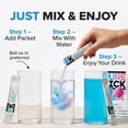 thumbnail image 2 of Pure Kick Hydration Cotton Candy Singles To Go Drink Mix, 2 Boxes (12 Total Packets) – Zero Sugar Water Flavoring, Low Calorie Electrolyte Drink Mix, 2 of 7