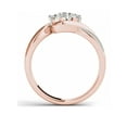thumbnail image 3 of 1/2 Carat T.W. Diamond 10kt Rose Gold Two-Stone Bypass Band, 3 of 5