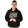 thumbnail image 5 of Cast Spells Not Dice Dragon Gamer Hoodie Sweatshirt Women Men Brisco Brands L, 5 of 6