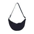 thumbnail image 3 of Women's Handbags Women's Fashion Casual Dumpling Bag Portable Solid Color Suitable for Daily Travel In All Seasons Shoulder Bag, 3 of 8