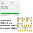 thumbnail image 2 of 100 Pack 8GB Thumb Drive Bulk and Wholesale USB Flash Drives W/R Speed 10MB/30MB 8GB USB Drive Pack Pen Drive 8GB USB Drive USB Memory Stick lcwamy USB (Yellow No Logo), 2 of 3