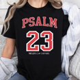thumbnail image 1 of Playera de Mujer 100% Algodón "El Señor es mi Pastor" Salmo 23 - Diseño Cristiano con Versículo Bíblico, 1 of 7