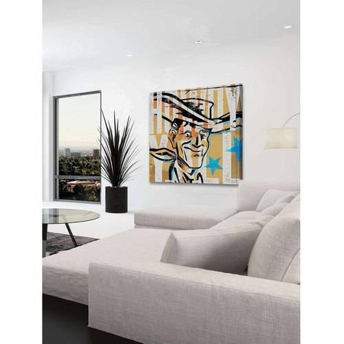 "Howdy Yall Vic" Painting Print on Wrapped Canvas