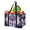 Multicolor 1, variant on Purple Boho Dreamcatcher Feather Reusable Grocery Bags, Foldable Shopping Bags for Groceries with Handles, Large Grocery Tote for Kitchen, Market, Car, Trunk, Picnic