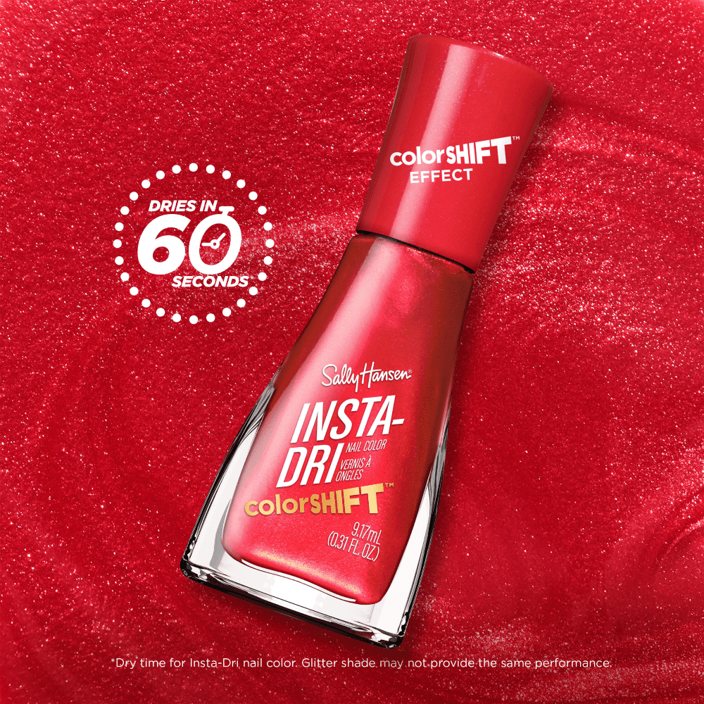 Sally Hansen Insta-Dri Color Shift Nail Polish, Sizzle Me This, .31oz