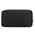 thumbnail image 3 of Bolsa de maquillaje E-Tree Medium Travel Monedero Cosmético de Lona Negra, 3 of 6