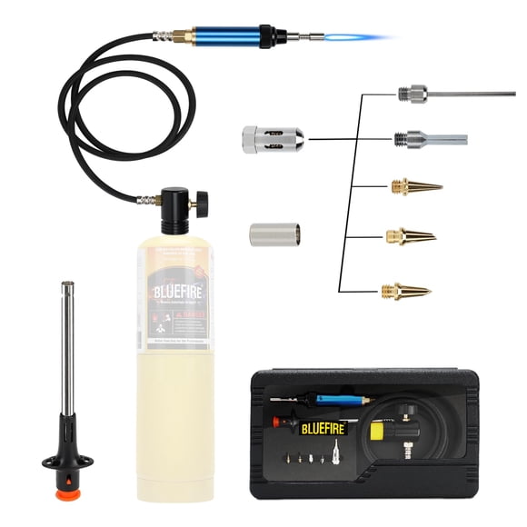 Antorcha de soldadura BlueFire HT-1933 MAP/MAPP Gas Pro Kit