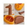 thumbnail image 3 of 1pc Giraffe Shaped Large Capacity Desktop Pen Holder For Students & Office(random Stickers For Diy), 3 of 5