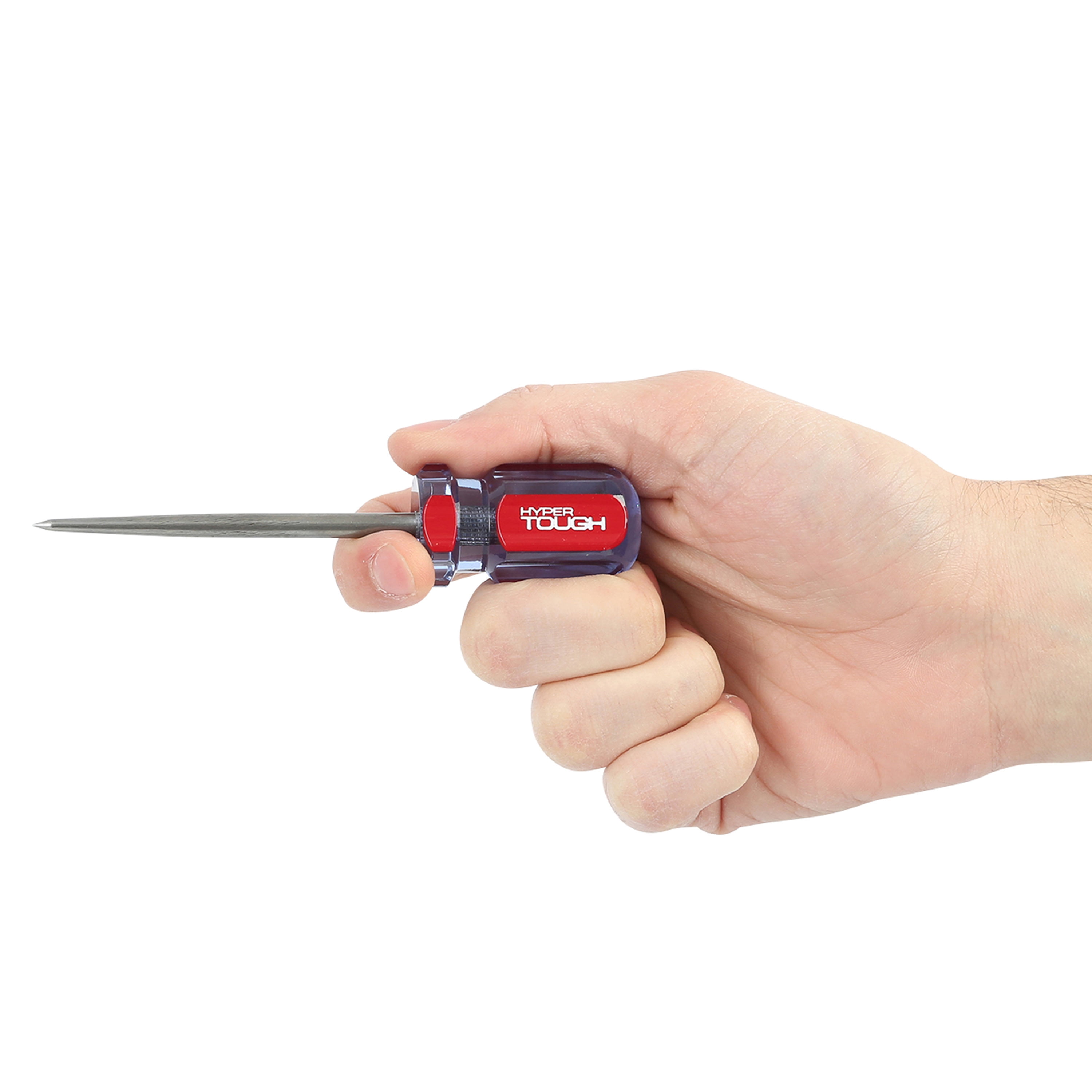 Hyper Tough Scratch Awl with 3-Inch Carbon Steel Blade & Acetate Handle