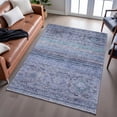 thumbnail image 3 of Dalyn Rugs Premium Machine Washable Mayfield AMF1219 Blue 8' x 10' Rug, 3 of 7