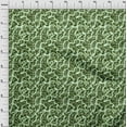 thumbnail image 4 of oneOone Silk Tabby Green Fabric Abstract Dress Material Fabric Print Fabric By The Yard 42 Inch Wide, 4 of 4