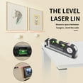 thumbnail image 2 of Tape Ruler Leveler Measuring Bubble Level Ruler 9 Feet ABS Plastic Aluminum Alloy Leveling Tool, Type 2, 2 of 8