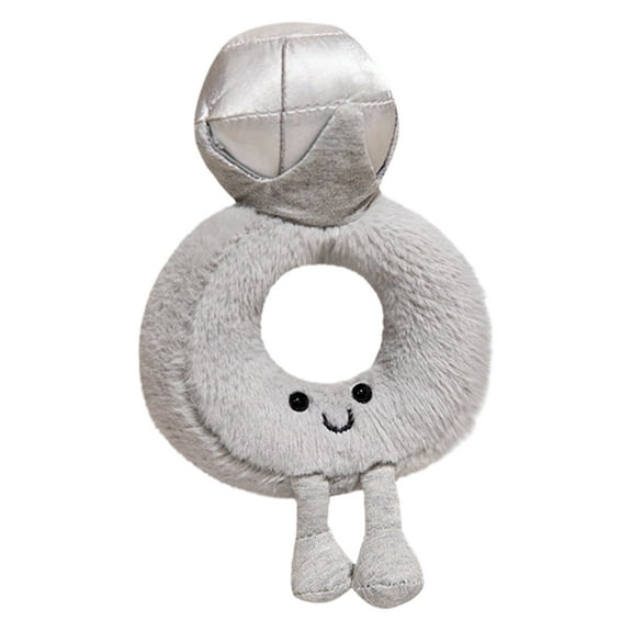 Plush Figure Doll for Valentine's Day, Cute Ring Shape Stuffed Doll Toy, Hugging Toy Comfortable Touch
