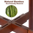 thumbnail image 3 of Adjustable Plant Stand (8" to 12") , Bamboo Wooden Plant Holder (15 inches Height), Indoor Plant Stand,Brown, 3 of 9