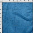 thumbnail image 4 of oneOone Rayon Orange Fabric Writing Font Craft Projects Decor Fabric Printed By The Yard 56 Inch Wide, 4 of 5