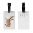 thumbnail image 2 of PAYOHTO Luggage Tags for Suitcases Corgi Dog PVC Lable for Travel Bag, 2 of 7