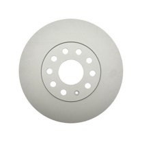 Front Brake Rotor - Compatible with 2011 - 2015 Volkswagen Jetta 2012 2013 2014