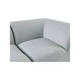 thumbnail image 5 of Meridian Furniture Miramar Grey Durable Linen Textured Modular Sectional, 5 of 9