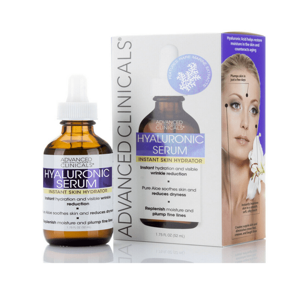 Advanced Clinicals Hyaluronic Acid Serum Instant Skin Hydrator 1.75 Fl