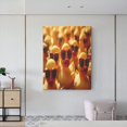 thumbnail image 6 of KLL Sunglasses Yellow Duck Print Farmhouse Canvas Wall Art,Wall Decorations For Living Room Office Canvas Wall Decor for Home Decorations, 12'×16’’, 6 of 8