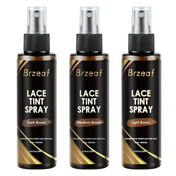 Brown wig spray top