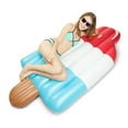 thumbnail image 5 of Big Mouth Bouée de Piscine Gonflable en Vinyle Type Popsicle, Rouge, Blanc et Bleu, 5 of 5