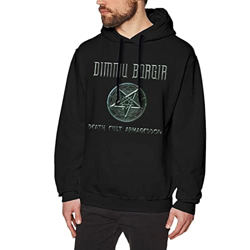 Dimmu Borgir Death Cult Armageddon Hoodie Boys Casual Long Sleeve Sweatshirt Hoody Black