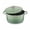 Jade (4.4 Qt), variant on Frieling Küchenprofi Provence Dutch Oven, 4.4 Quart Enameled Cast Iron Cookware - 9.5" Covered Pot for Braising, Baking, Roasting & Stews - Induction Ready Casserole with Steel Knob (Jade)