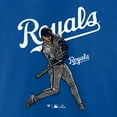 thumbnail image 4 of Men's Bobby Witt Jr. Royal Kansas City Royals Player Swing T-Shirt, 4 of 4