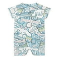 thumbnail image 2 of Cinnamoroll Baby Boy Girl Romper Short Sleeve Cotton Bodysuit Outfits Jumpsuit Summer One Piece Clothes, 2 of 8