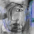thumbnail image 2 of Haase, Andrea 20x20 Black Modern Framed Museum Art Print Titled - Fancy Girl I, 2 of 4