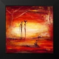 thumbnail image 2 of Marso 15x15 Black Modern Framed Museum Art Print Titled - Une belle journee, 2 of 5