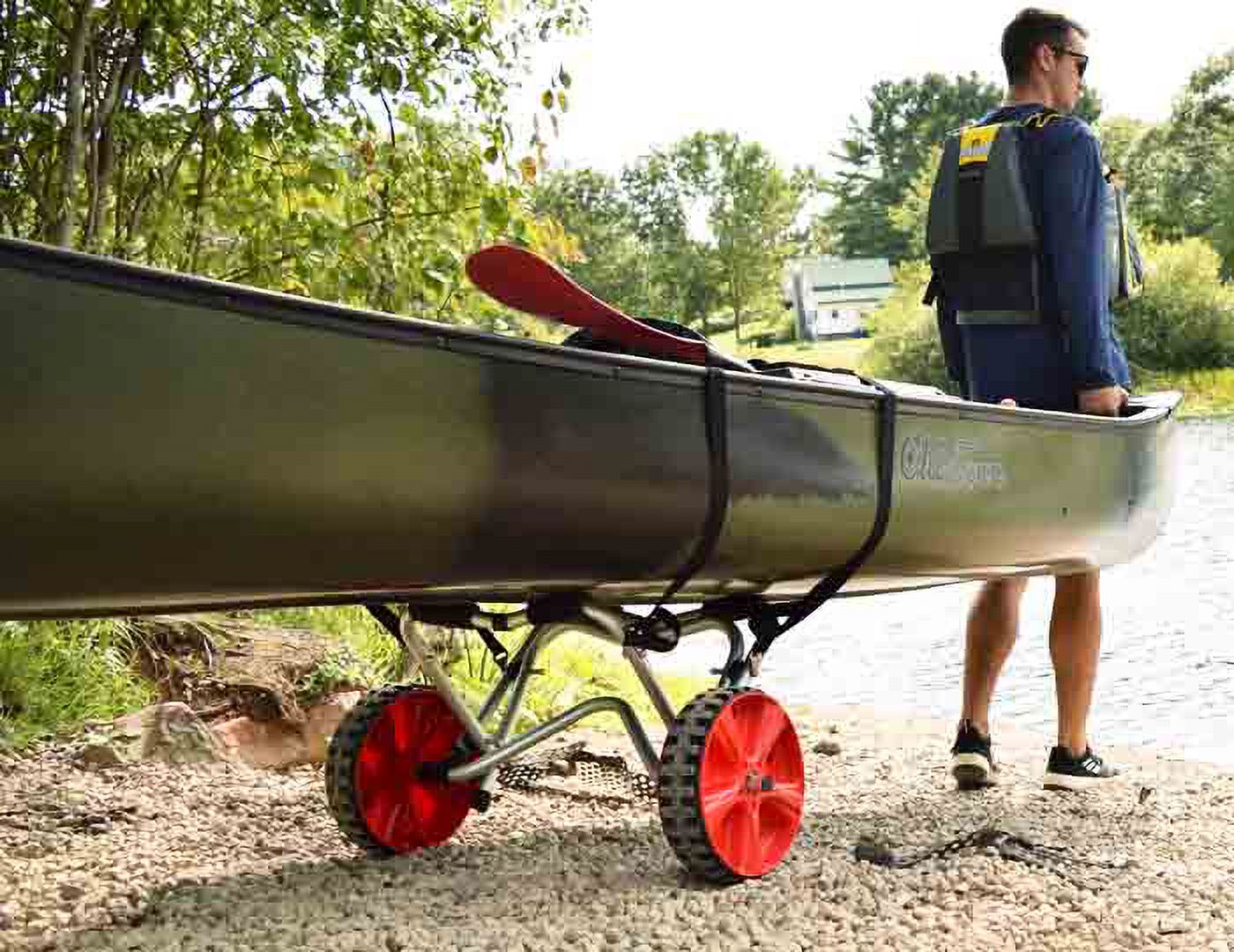 Malone ClipperTRX Deluxe Kayak/Canoe Cart with No-Flat Tires - image 4 of 5