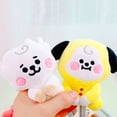 thumbnail image 3 of BTS BT21 Llaveros De Peluche Lindo Llavero TATA CHIMMY COOKY Suave Muñeca Bolsa Colgante Regalo, 3 of 4