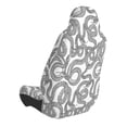 thumbnail image 2 of Wukai Snake Full Set Car Seat Covers with Soft Padding Universal Auto Front Seats Protector and Cushion Mat, 2 of 5