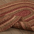 thumbnail image 6 of VHC Brands Cider Mill Jute Oval Primitive Area Rug, Detached Non-skid Pad 27x48, 6 of 6