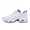 WhitePurple, variant on AOV Women's Walking Shoes Air Cushion Lightweight Tennis Sneakers Easy to Wear