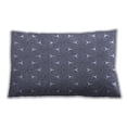 thumbnail image 1 of Ahgly Company Patterned Outdoor Rectangular Blue Angel Blue Lumbar Throw Pillow, 13 inch by 19 inch, 1 of 5