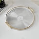 thumbnail image 5 of Uuiauoio Round Serving Tray, Elegant Round Tray with Gold Handle, Fruits Desserts Snacks Display Food Serving Tray, Decorative Platter for Vanity Bathroom Coffee Table, 5 of 6