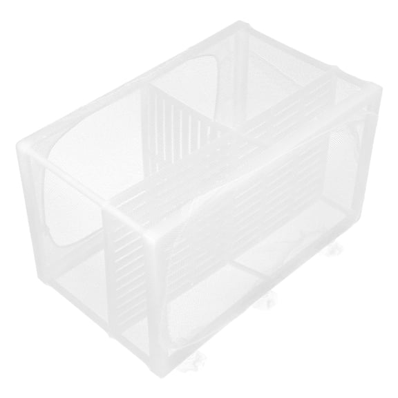 PBPBOX Aquarium Fish Box for Breeding with White Net and Plastic Frame Attachment
