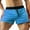 Blue, variant on UVEASISHA Mens Running Shorts 3 Inch Gym Workout Athletic Shorts Solid Color Drawstring Elastic Waist Summer Beach Shorts Outdoor Sport Short Pants 2025 Pink,M