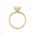 thumbnail image 4 of Cora Jewellery 2CT Princess Moissanite Solitaiire Engagement Ring For Women, 14K Yellow Gold, 4 of 5